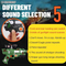 Kids Interactive Projection Games Electric Toy Shoot Gun Toy with Music