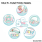 Wholesale Infant Cheap Price Plastic Musical Wheel Toy Learning Assistant Educational Baby Walker Manufacturer