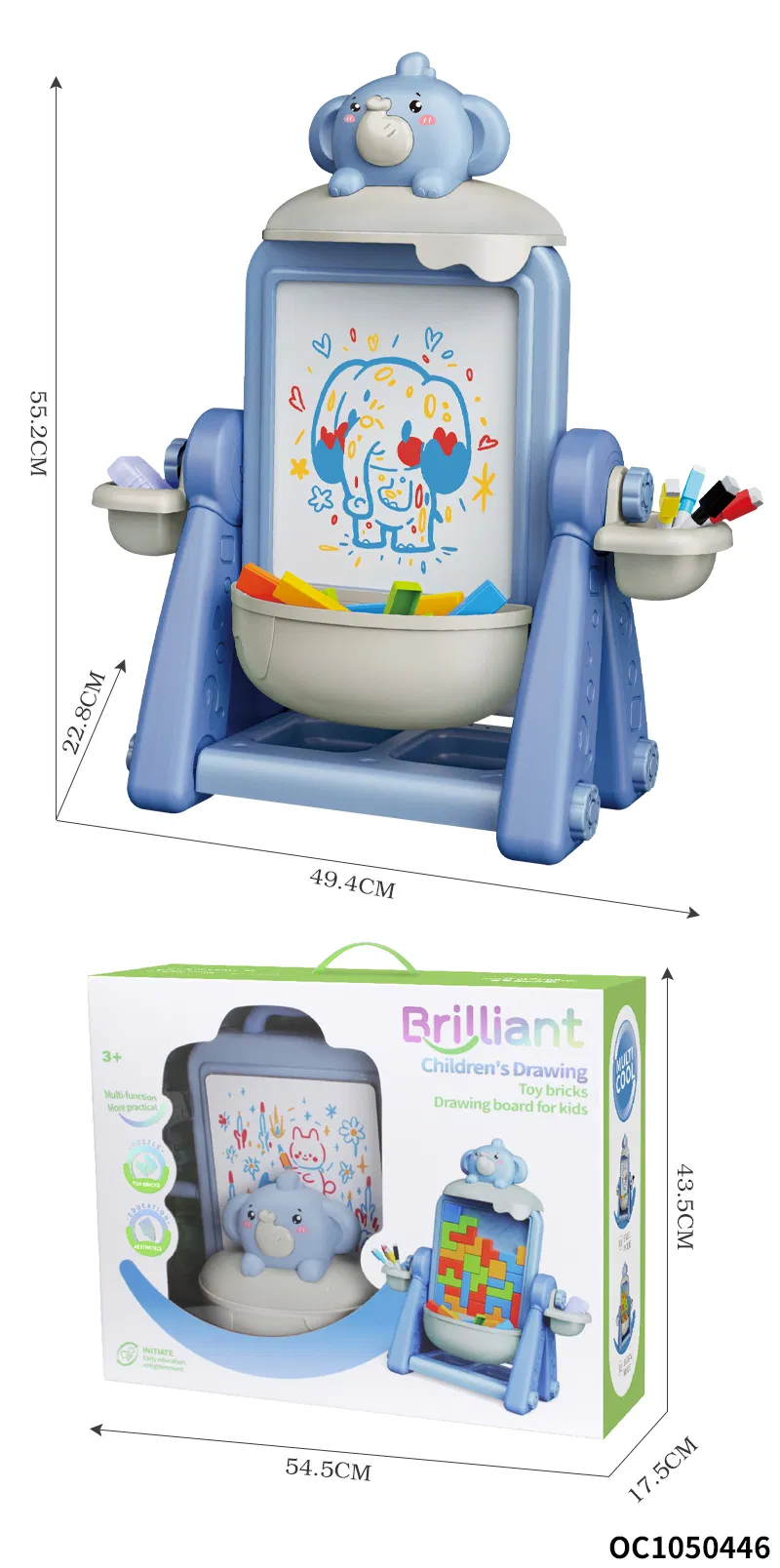 Early Learning Educational Montessori Children Wholesale Magnetic Writing Drawing Board