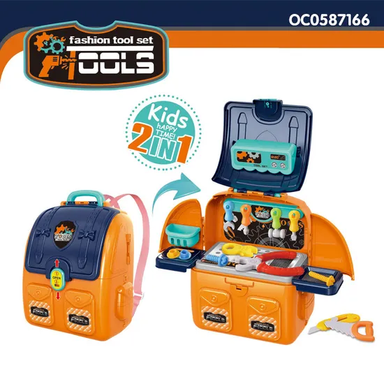 Boys Backpack Construction Repair Tool Play Set Toys for Kids No Reviews Yet