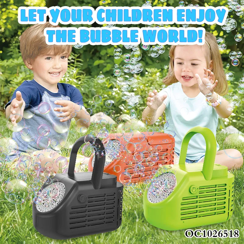 Summer Children's Soap Bubble Toys Wholesale Bubble Water Blaster Toy Bubble Maker Machine