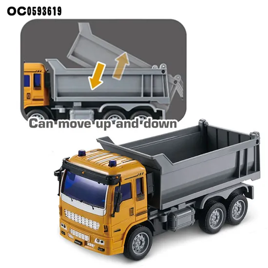 Kids High Speed electric Truck Excavator Bbuilding Material Construction Toys Dump Toy Truck