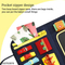 Wholesale Children 2in1 Learning Drawing Bag Kids Baby Montessori Magnetic Creative Writing Board