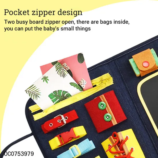 Wholesale Children 2in1 Learning Drawing Bag Kids Baby Montessori Magnetic Creative Writing Board