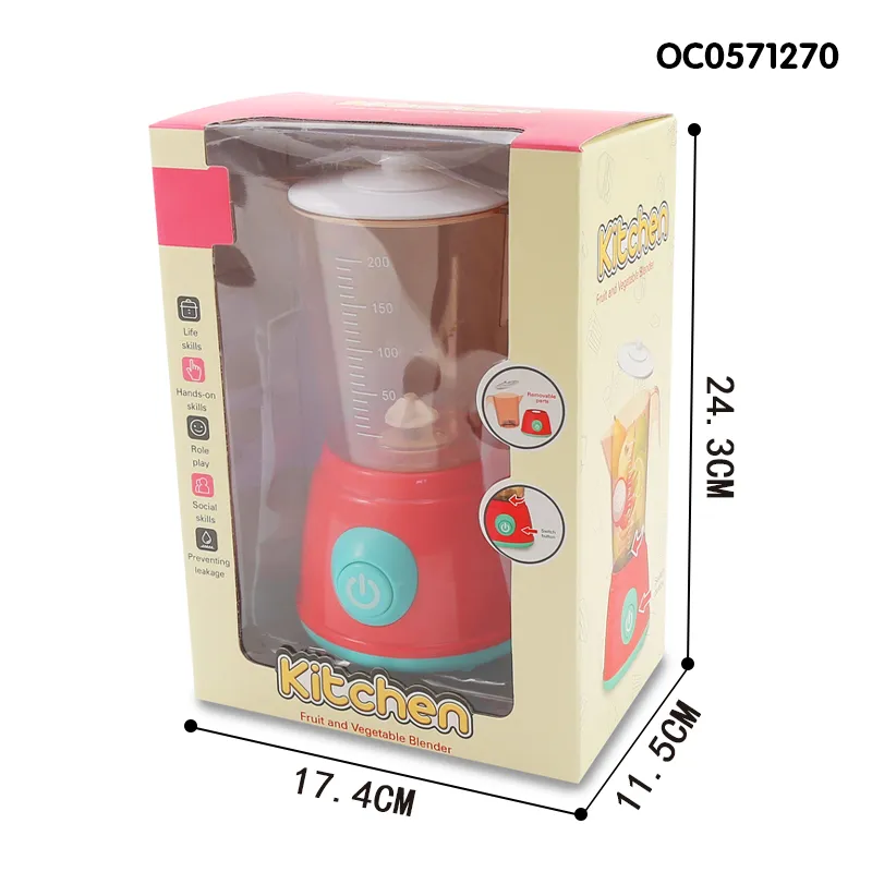 Wholesale Funny Mini Home Blender Children's Kitchen Tool Simulation Sets Toys for Kids