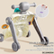 New Model Sit to Stand Music Keyboard Wheels and Seat Wholesale Educational Designed Baby Walker for Kids