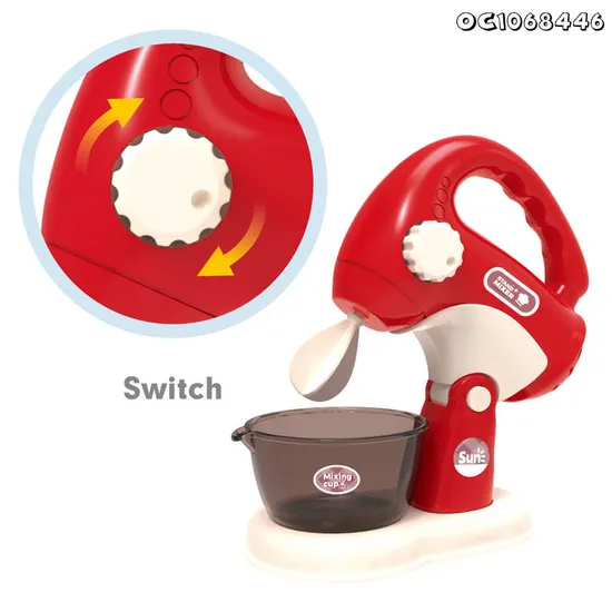 Wholesale Kitchen Kids Pretend Play Plastic Mini Kitchen Birthday Cake Toys with Knife and Fork
