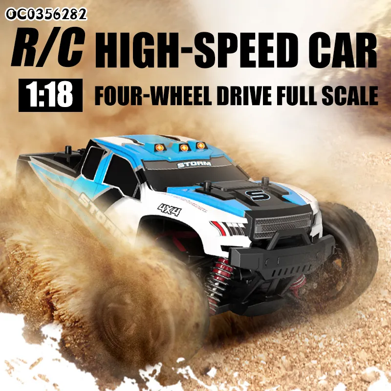 RC Racing Toys Four Wheel Drive Drift Car High Speed 1: 18 Scale Model Car