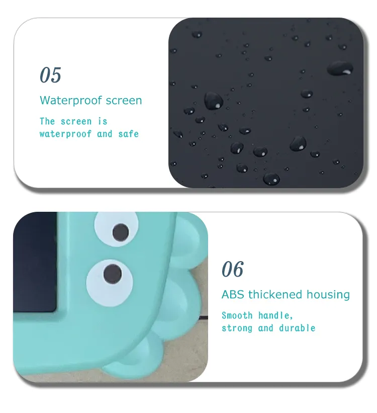 Montessori Educational Kids Light Toys Learning Magic LCD Electronic Reusable Wholesale Magnetic Writing Tablets Drawing Board