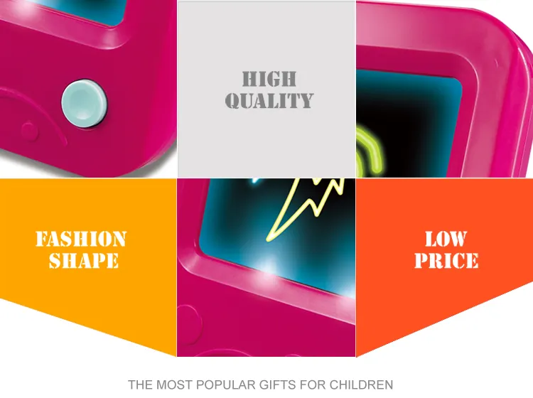 Kids LCD Write Electronic Light Popular Montessori Toys Digital Pad Tablet Wholesale Magnetic Writingboard