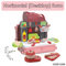 Wholesale Children's Plastic Pretend Role-Play Pink Kitchen Food Toys for Kids