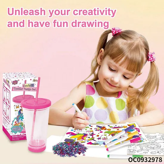 Custom Plastic New Toys Kids Cute Montessori Educational Handmade Popular DIY Toys for Girls