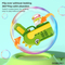 Multi Holes Light up Electric Dinosaur Bubble Maker Machine Guns for Kids