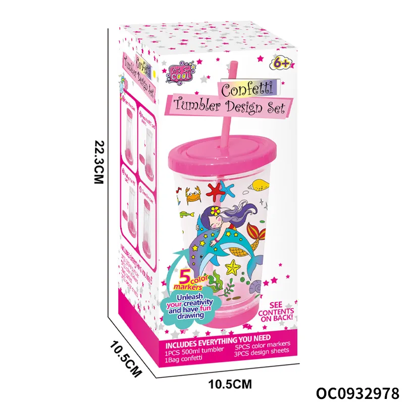 Custom Plastic New Toys Kids Cute Montessori Educational Handmade Popular DIY Toys for Girls