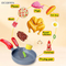 Wholesale Children Gift Kitchen Pretend Play Plastic Toy Kids Plastic Children House Cooking Play Set