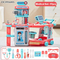 Funny Games Pretend Play Plastic Medical Montessori Hospital Interactive Creative Toy Doctor Set for Kids