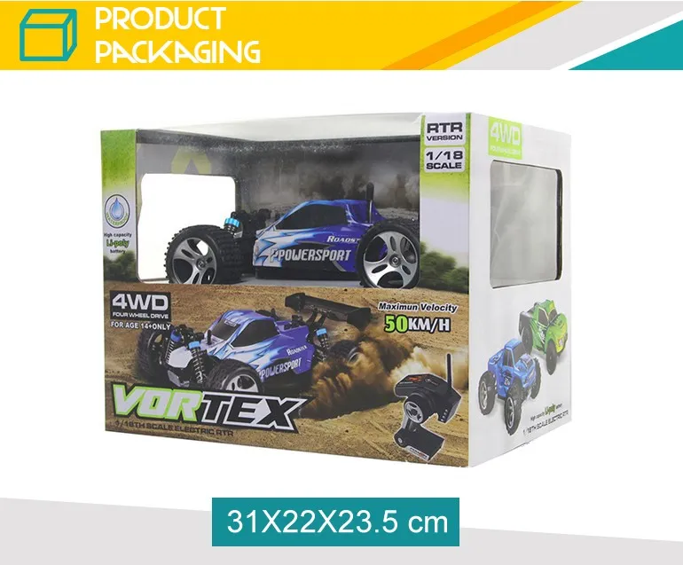 Wholesale SUV High Speed Red Blue Item 1: 18 Racing off Road Toy RC Car for Kids