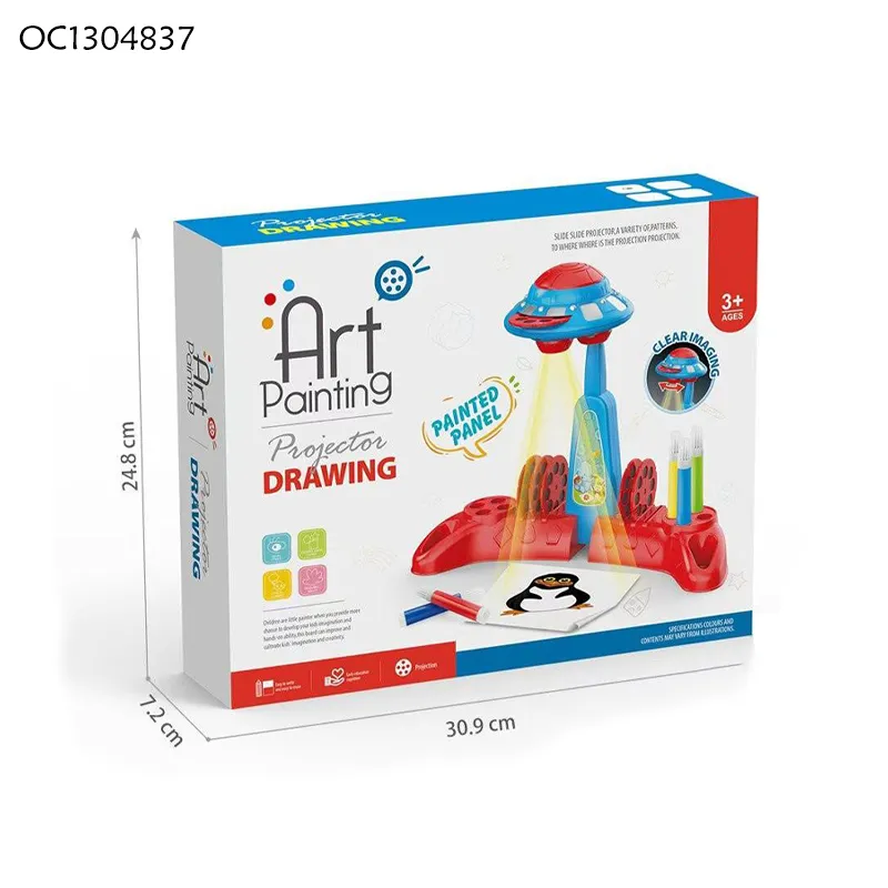 Wholesale Montessori LED Light up Machine Early Educational Toy Kids Smart Writing Drawing Board