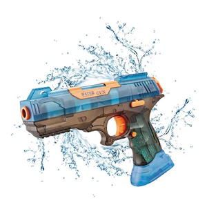 High Speed Continuous Automatic Water Gun Pistol Electric Water Gun Toy Powerful Long Range Shooting Water Gun for Kids