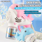 Outdoor Party Games Light up Electric Dolphin Bubble Machine Gun Toys for Kids