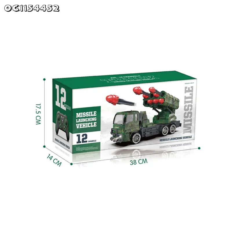 High Quality Remote Control Car Toys Truck Vehicle Soft Electric RC Truck Toys RC Car with Light and Sound for Kids