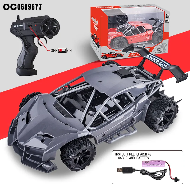 Wholesale Electric Plastic Remote Control Racing Game with High Speed Car Toys