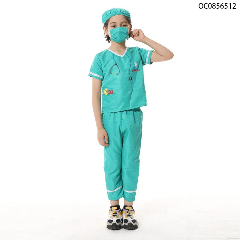 Baby Uniform Doctor and Nurse Party Costume Doctor Medical Role Play Toys for Kids