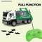 Lighted up City Sanitation Cleaning Plastic Kids Remote Control Model Car 1: 24 Garbage Toys Truck