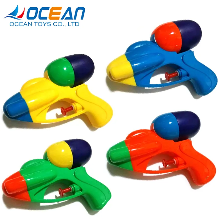Wholesale Promotional Beach Accessories 6PCS Cheap Plastic Toy Sniper Water Gun