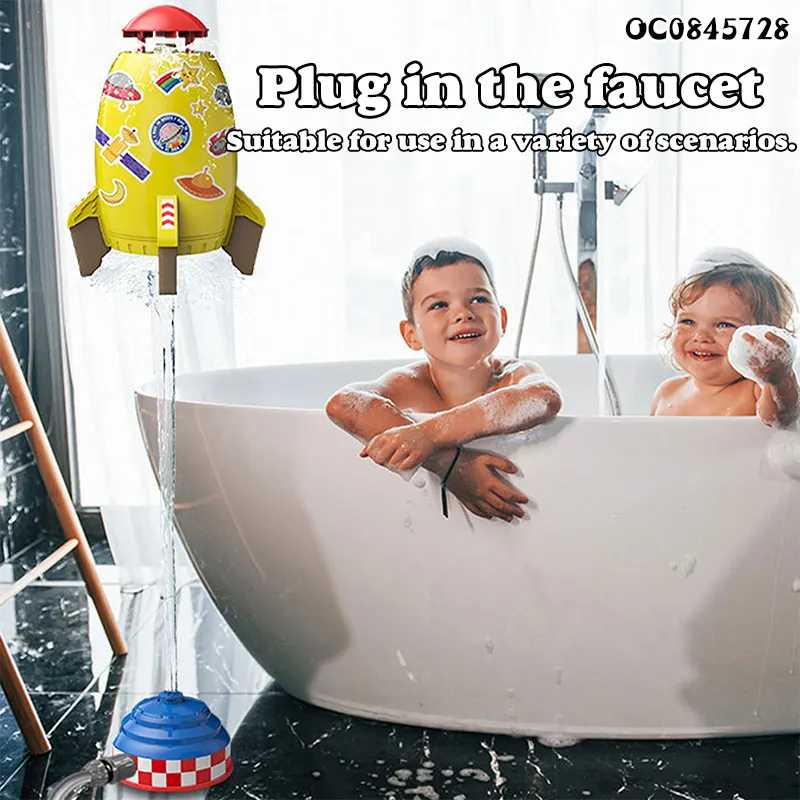 Water Rocket Launcher Garden Novelty Toys Outdoor Rocket Water Pressure for Kids Boys