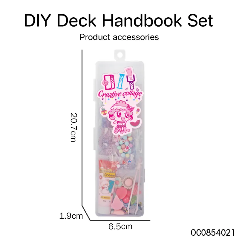 Wholesale Stickers Beads Glue Kids DIY Arts and Crafts Card Set Creative Handmade Toys for Girls