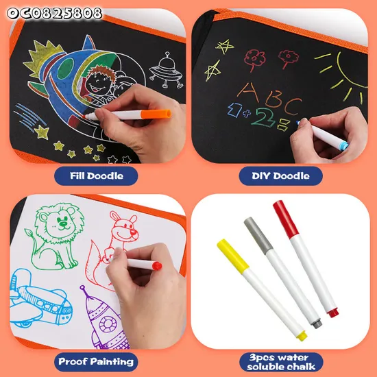 Wholesale DIY Baby Coloring Cloth Books Early Education Painting Drawing Montessori Educational Toy