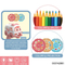 Montessori Children LED Light Projector Painting Art Desk Table Wholesale Magnetic Drawing Board