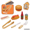 Wholesale Funny Electric Barbecue Kids Play Cooking Kitchen Pretend Toys Gift Set for Kids