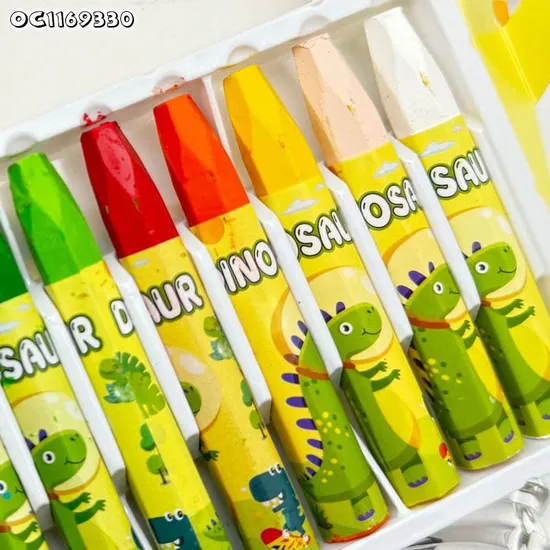 Wholesale Painting Dinosaur Parking Artist Tools and Art Materials Set Pencil Crayons Box Set Drawing Toy for Kids