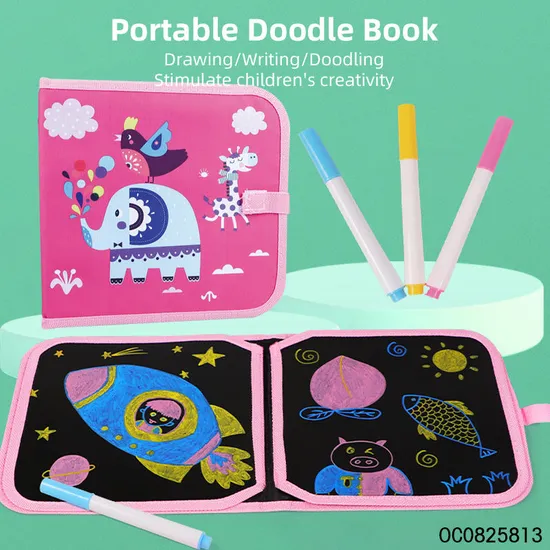 Wholesale Magnetic Writing Montessori Early Learning Educational Toy Reusable Kids Drawing and Coloring Board