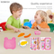 Wholesale Plastic Girls Kitchen Role Play Set Pretend Play Food Vegetable Fruit Food Toys for Kids