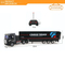 Wholesale Plastic 1: 48 Scale RC Remote Control Truck Toys for Kids
