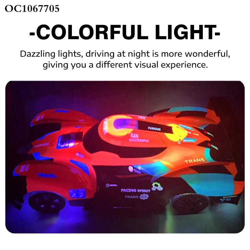 Wholesale Drift Model Light up Toy Car 1: 12 Remote Control Racing Game Toys for Kids