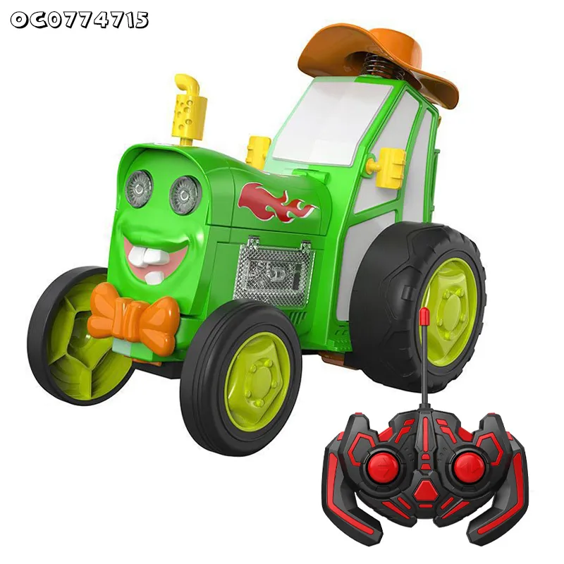 Mini Flashing LED Light Stunt Wholesale Fancy Stunt RC Toy Car for Kids