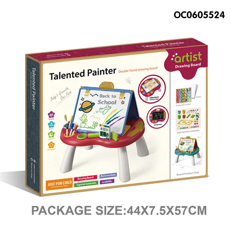 Children Kids Educational Table Drawing Magic Board Artist Painting Educational Play Toys