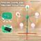 Wholesale Indoor Foam Soft Ball Gun Electric Rotate Windmill Target Children Shooting Game Spin Machine Electric Soft Bullet Gun