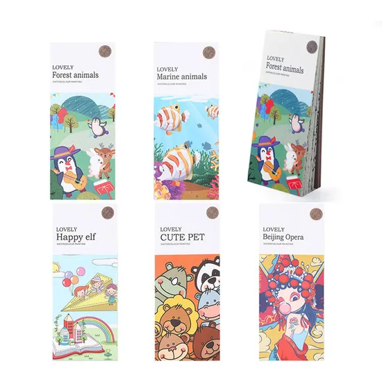 Wholesale Early Educational Learning Drawing Custom Water Coloring and Art Painting Books for Kids