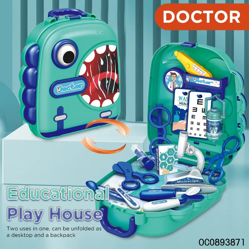 Wholesale Medical Game Kids Pretend Plastic Toys Montessori Interactive Doctor Play Set