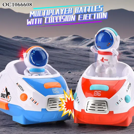 Wholesale 360 Degree Rotating Light Music RC Space Bumper Stunt Drift Cars Racing Remote Control Toys Car for Kids