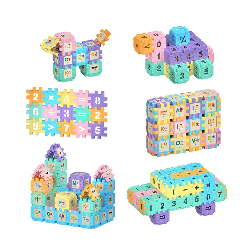 Wholesale Educational Montessori Learning Building House Model Blocks Toys Kid