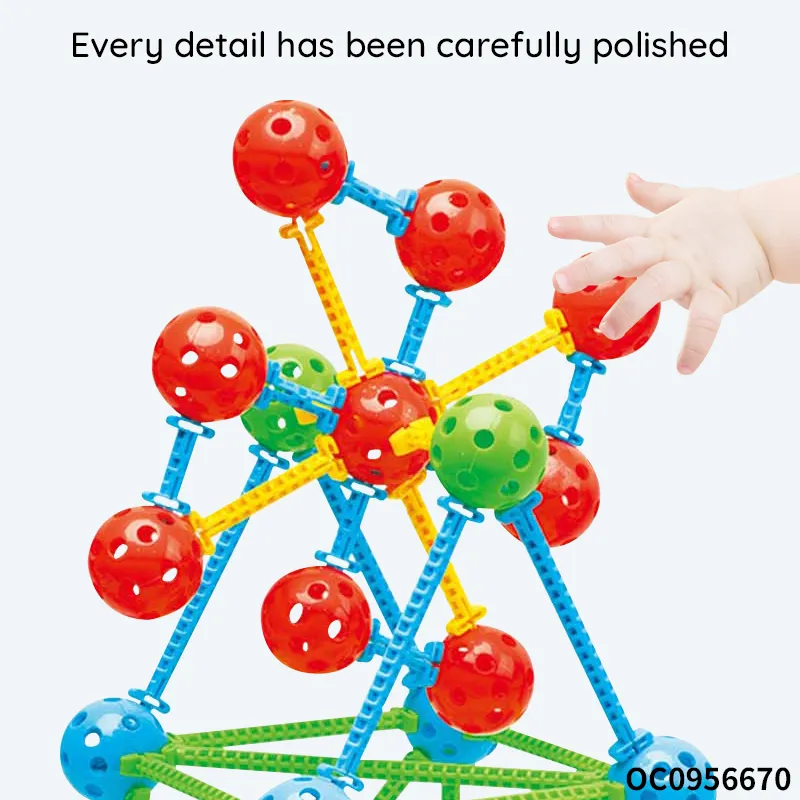 Wholesale Popular DIY Educational Baby Building Block Set Kids Toy