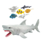 Wholesale Fishing Animal Play Cute PVC Swimming Toy Fish Educational Toys for Kids