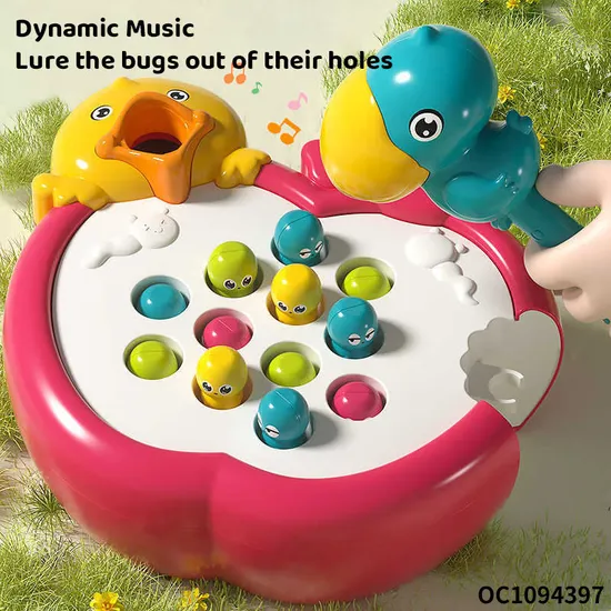 Wholesale Montessori Game Baby Interactive Board Games Electric Fishing Toys for Kids with Music