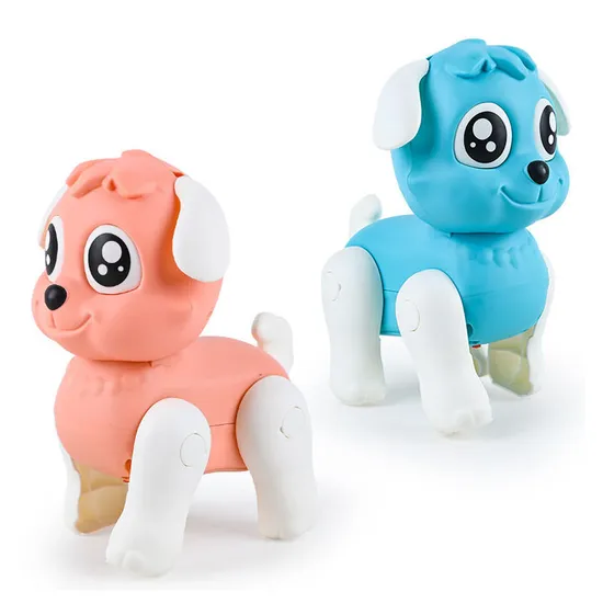 Light Music Wholesale Battery Operated Plastic Animal Light Music Electric Toy